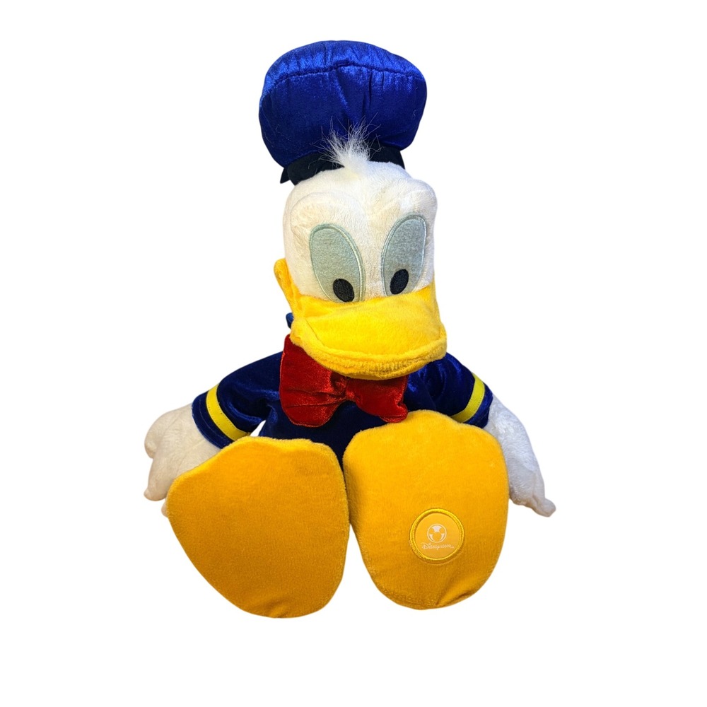 Donald Duck Plush Disney Store Authentic Exclusive Stuffed Animal 17" Soft